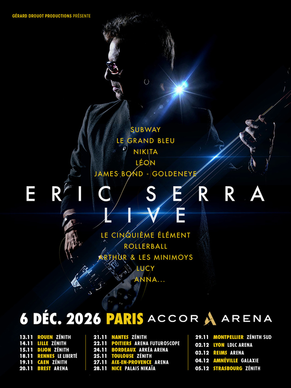 Eric Serra Live Sur scène