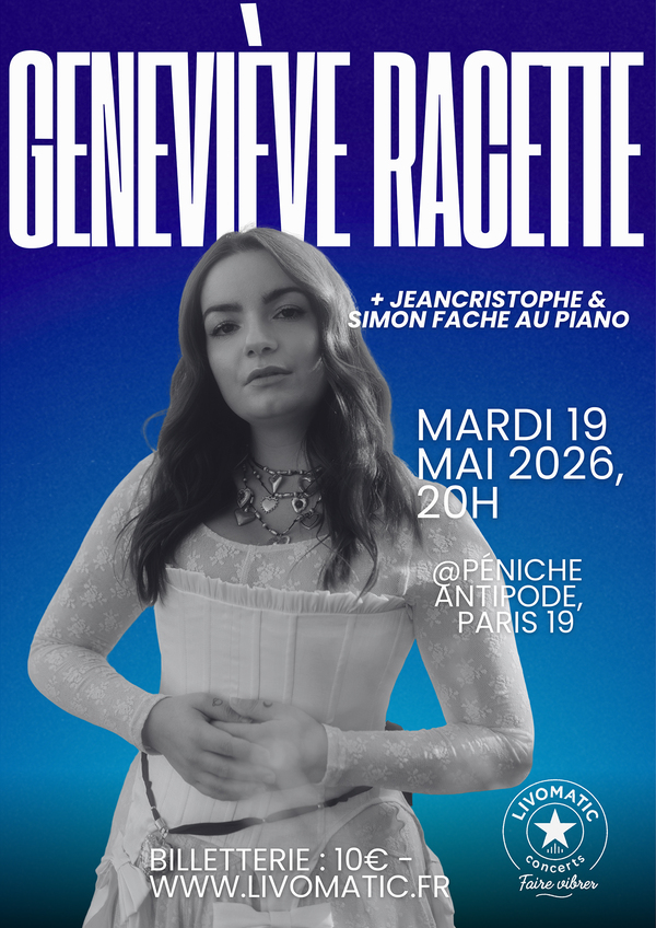 Line Racette Geneviève Racette En tournée en France Et le 19/05/2026 à Paris à la ...